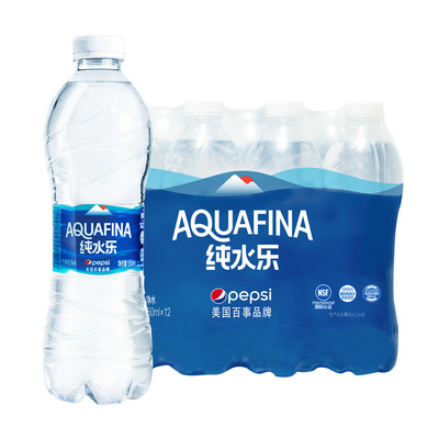 純水樂飲用純凈水550ml*12整箱百事可樂出品