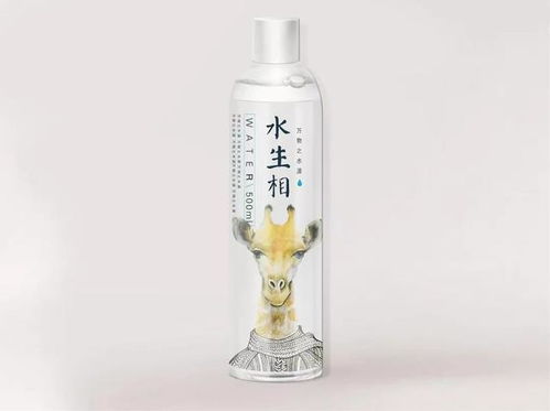 打破常規的礦泉水包裝設計,連水都在拼顏值